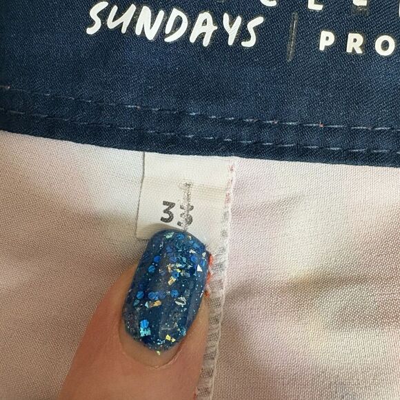 BILLABONG Men’s Red Bamboo Sundays Pro Recycler‎ Boardshort Shorts Trunks Sz 33 - Picture 6 of 10